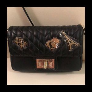 NWT KARL LAGERFELD BLACK CROSSBODY BAG
